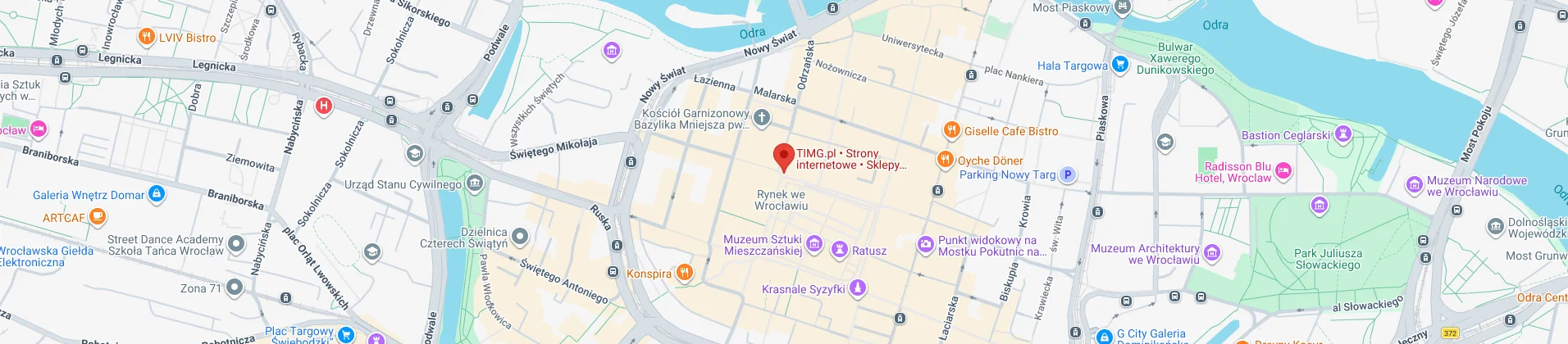 Mapa lokalizacji firmy