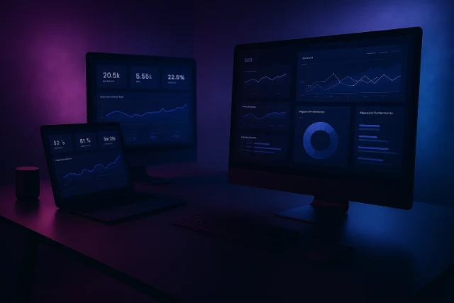 Analiza widoczności strony i skuteczności pozycjonowania